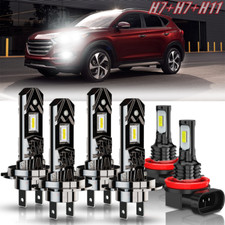 Usado, H7 H7 H11 6pcs Led Farol Alto/baixo + FOG Light Combo Lâmpadas 6000K Branco comprar usado  Enviando para Brazil
