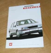 Vauxhall cavalier brochure for sale  FAREHAM