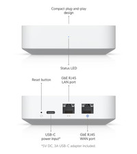 Ubiquiti UXG-Lite UniFi Next Generation Gateway Lite. Caixa faltando, recondicionada comprar usado  Enviando para Brazil