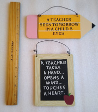 Teachers painted wooden for sale  Binghamton
