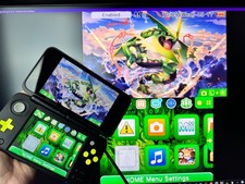 CARTÃO DE CAPTURA EMBUTIDO USB-C Lime New Nintendo 2DS XL Console 128gb REGIÃO LIVRE comprar usado  Enviando para Brazil