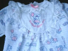 Vintage Babygro Infant Girl Sleeper One Piece "Daddy's Little Girl" Size 6-9 Mo, usado comprar usado  Enviando para Brazil