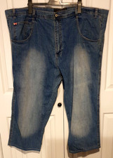 Jeans jeans SOUTHPOLE Y2K Super Baggy Streetwear azul estilo #3187 masculino tamanho 52. comprar usado  Enviando para Brazil