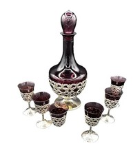 Vintage decanter cordial for sale  Klamath Falls