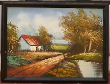 Tableau décoratif cabane d'occasion  Toulon-