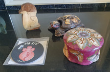 Collectibles wooden turtle for sale  IVYBRIDGE