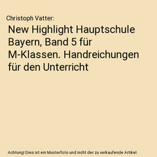 New highlight hauptschule gebraucht kaufen  Trebbin