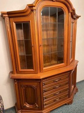 Vitrine eckschrank holz gebraucht kaufen Vitrine eckschrank holz gebraucht kaufen  Frankfurt am Main