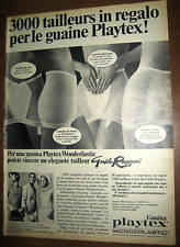 Pubblicita vintage playtex usato  San Giovanni la Punta