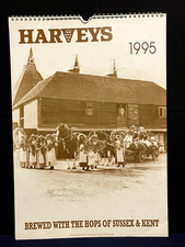 Harveys lewes calendar for sale  SHOREHAM-BY-SEA