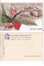 Storia postale cartolina usato  Roma