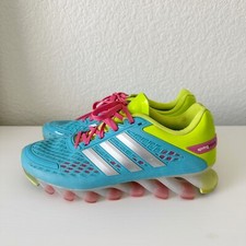 ADIDAS SPRINGBLADE IGNITE Feminino TAMANHO 5.5 AMARELO AZUL-PETRÓLEO comprar usado  Enviando para Brazil