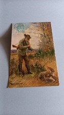 Cpa chasse .chasseur d'occasion  Valençay