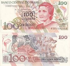 Brasil 100 Cruzeiros On 100 Cruzeiros ND 1990 P 224 UNC comprar usado  Enviando para Brazil