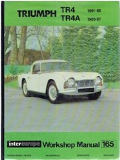 MANUAL DE OFICINA DO PROPRIETÁRIO TRIUMPH TR4 & TR4A CONVERSÍVEL (1961-67) * CAPA DURA * comprar usado  Enviando para Brazil