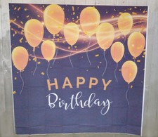Happy birthday backdrop for sale  Glencoe