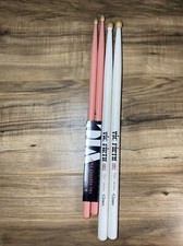 Vic Firth Baquetas Corpmaster Ralph Hardimon Ponta de Madeira + Par Rosa Menor comprar usado  Enviando para Brazil
