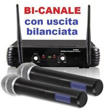 Coppia microfoni wireless usato  Rovito