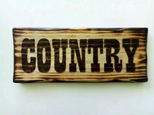 Country targa legno usato  Vitorchiano