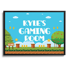 Gaming poster personalised for sale  PETERBOROUGH