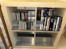Dvd shelf storage for sale  KEIGHLEY