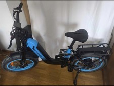 Fatbike electrique bleu d'occasion  Nogent-sur-Marne