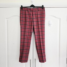 Mens red tartan for sale  ABERDEEN