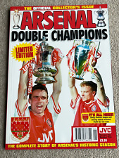 1997 arsenal double for sale  NEWMARKET