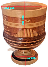 Mortaio vintage legno usato  Battipaglia