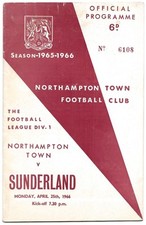 sunderland programmes for sale sunderland programmes for sale KETTERING
