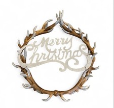 Christmas antler wreath for sale  Garner