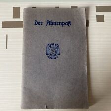 Ahnenpaß ahnenpaß eintragung gebraucht kaufen  Neuburg a.d.Donau