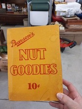 Vintage 1930s Peasons Nut Goodies Bar 10 centavos caixa de exibição de doces Minneapolis MINN comprar usado  Enviando para Brazil