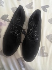 Topshop black suede for sale  BARNET