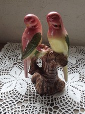 Statuette perruches vintage d'occasion  Rougemont
