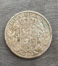 Argent 1868 leopold d'occasion  Saint-Quentin