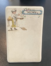 Porte menu porcelaine d'occasion  Le Grand-Lemps