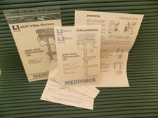 Meddings drilling machines for sale  WELLINGBOROUGH