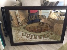 Guinness mirror large for sale  READING