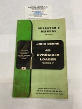 Operator manual john for sale  Edinburg