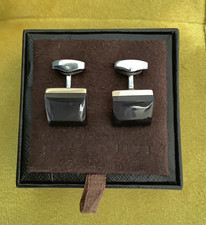 Tateossian cufflinks square for sale  BEDFORD