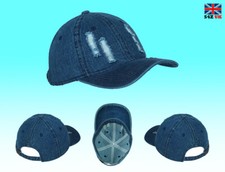 Denim jeans cap for sale  RAINHAM
