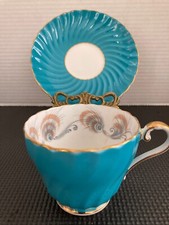 Vintage aynsley turquise for sale  Cary