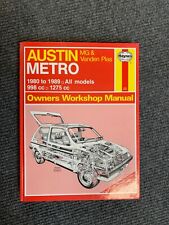 Haynes austin metro for sale  CREWKERNE