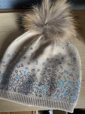 Bonnet ponpom femme d'occasion  Marcilly-sur-Eure