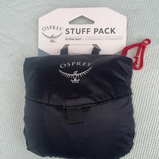 Osprey black packable for sale  NUNEATON