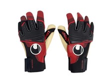 Guantes de portero Uhlsport PowerLine SuperGrip Flex para hombre talla 9, negros, nuevos segunda mano  Embacar hacia Mexico