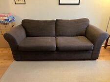 Seater brown sofa for sale  BOURNEMOUTH