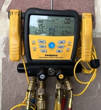 Coletor/braçadeiras de refrigeração Fieldpiece SM480V 4 portas e mangueiras/ENVIO RÁPIDO!!! comprar usado  Enviando para Brazil