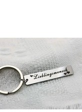 Schlüsselanhänger lieblingsm gebraucht kaufen  Hof